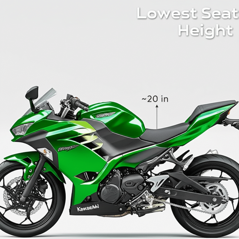 Which Kawasaki Motorcycle Has The Lowest Seat Height? Which Kawasaki Motorcycle Has The Lowest Seat Height?