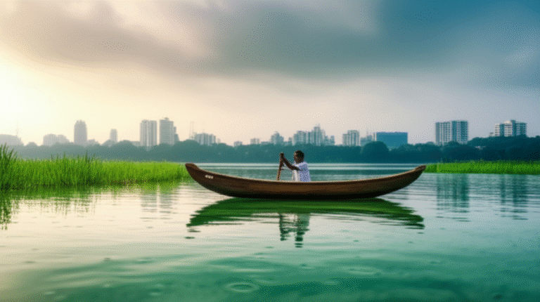 As climate risks grow, India’s Bengaluru is trying to save its vanishing lakes