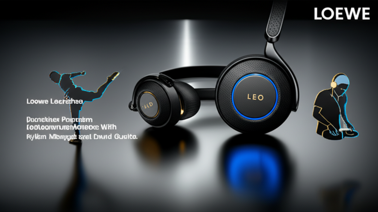 Loewe Launches Premium Leo Headphones With Kylian Mbappé And David Guetta