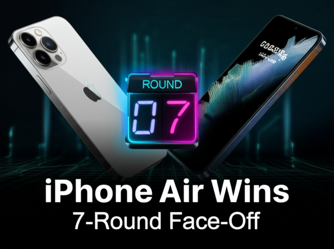 I put the iPhone Air vs Samsung Galaxy S25 Edge through a 7-round face-off — here’s the winner