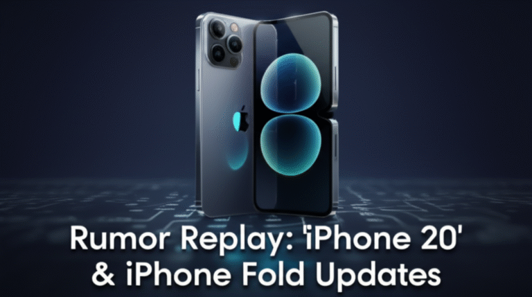 Rumor Replay: ‘iPhone 20’ and iPhone Fold updates Rumor Replay: ‘iPhone 20’ and iPhone Fold updates