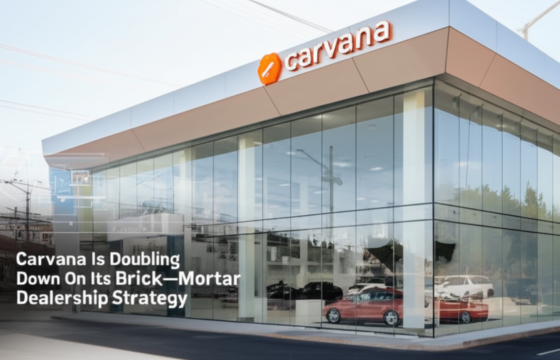 Carvana Is Doubling Down On Its Brick-And-Mortar Dealership Strategy