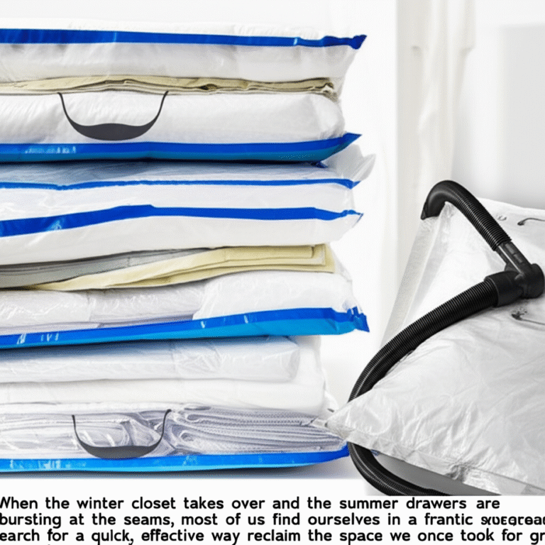 Amazon is selling a $43 15-pack of vacuum storage bags for $20 that’s a ‘space-saving lifesaver’