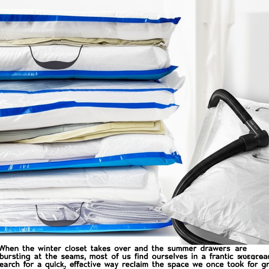 Amazon is selling a $43 15-pack of vacuum storage bags for $20 that’s a ‘space-saving lifesaver’