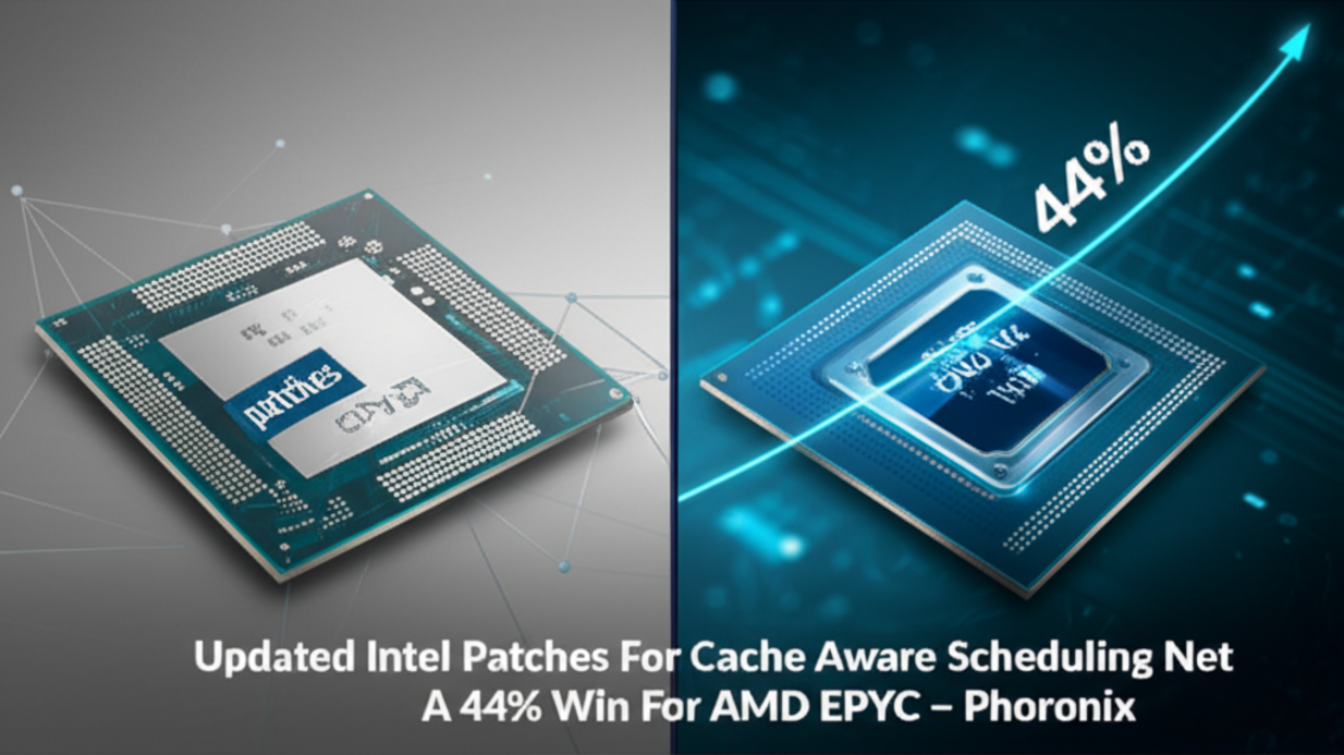 Updated Intel Patches For Cache Aware Scheduling Net A 44% Win For AMD EPYC – Phoronix