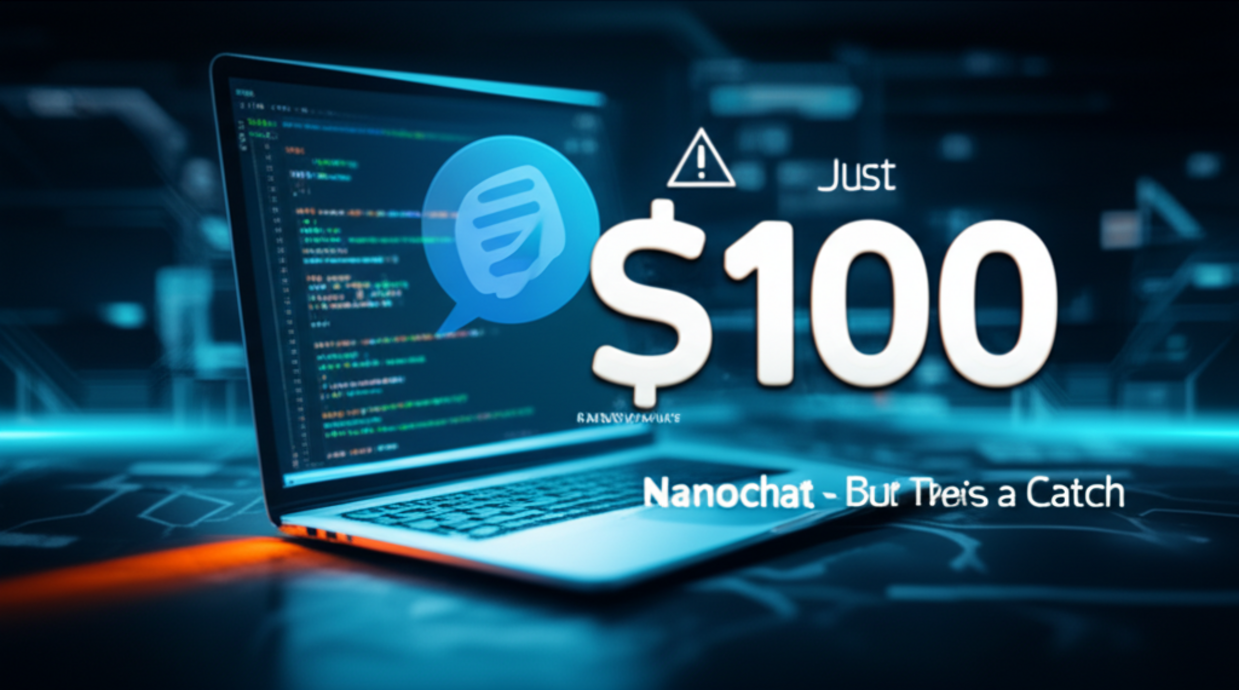 Make Your Own ChatGPT Clone For Just $100 Via Newly Released Nanochat But There’s A Catch