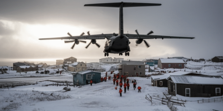 One of the largest airlifts in Alaska history is underway to evacuate hundreds from storm-devasted coastal towns One of the largest airlifts in Alaska history is underway to evacuate hundreds from storm-devasted coastal towns