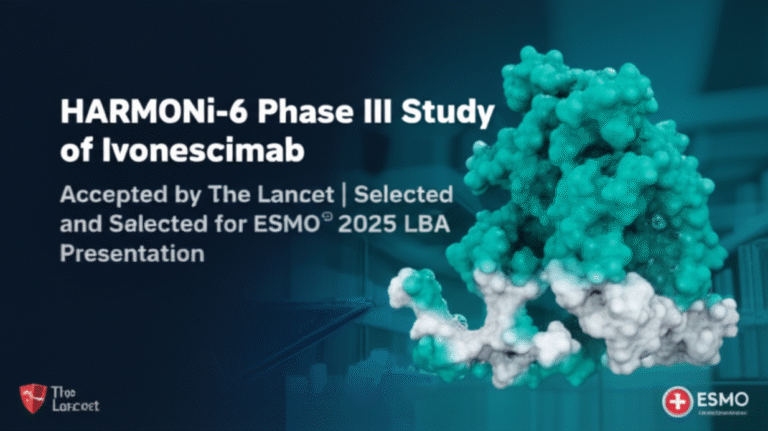 HARMONi-6 Phase III Study of Ivonescimab Accepted by The Lancet and Selected for ESMO 2025 LBA Presentation HARMONi-6 Phase III Study of Ivonescimab Accepted by The Lancet and Selected for ESMO 2025 LBA Presentation
