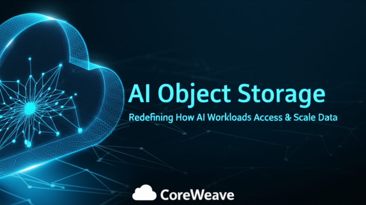 CoreWeave Unveils AI Object Storage, Redefining How AI Workloads Access and Scale Data