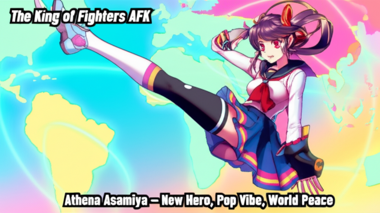 The King of Fighters AFK adds a touch of pop and world peace with new hero, Athena Asamiya
