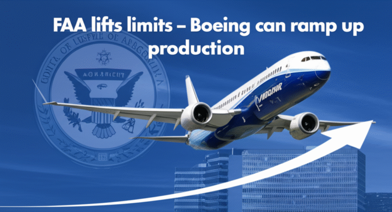 After months of limits, FAA allows Boeing to increase Max production After months of limits, FAA allows Boeing to increase Max production