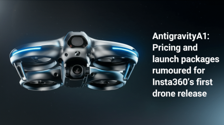 Antigravity A1: Pricing and launch packages rumoured for Insta360’s first drone release Antigravity A1: Pricing and launch packages rumoured for Insta360’s first drone release