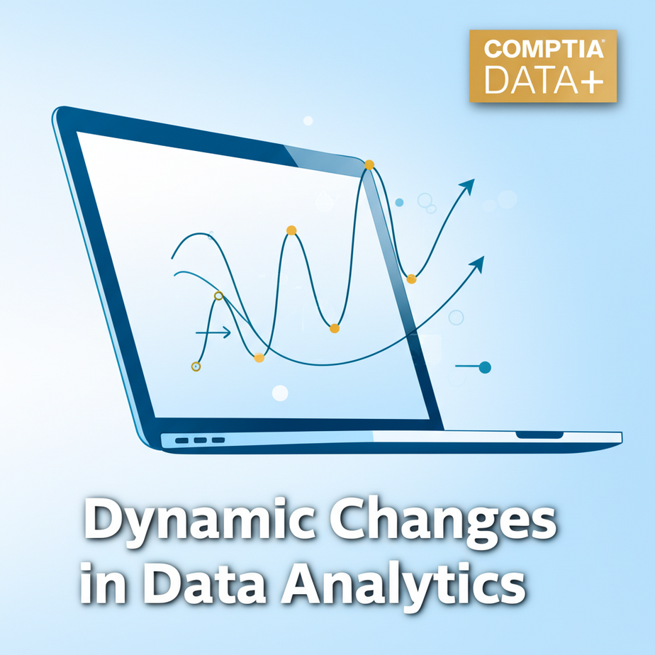 Dynamic changes in data analytics reflected in CompTIA Data+ certification update