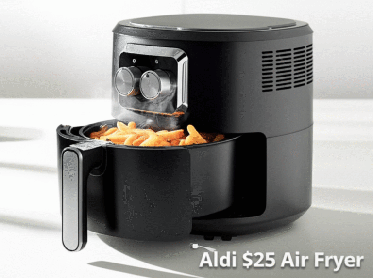 Aldi’s $25 Air Fryer Looks and Cooks Like a High-End Model Aldi’s $25 Air Fryer Looks and Cooks Like a High-End Model