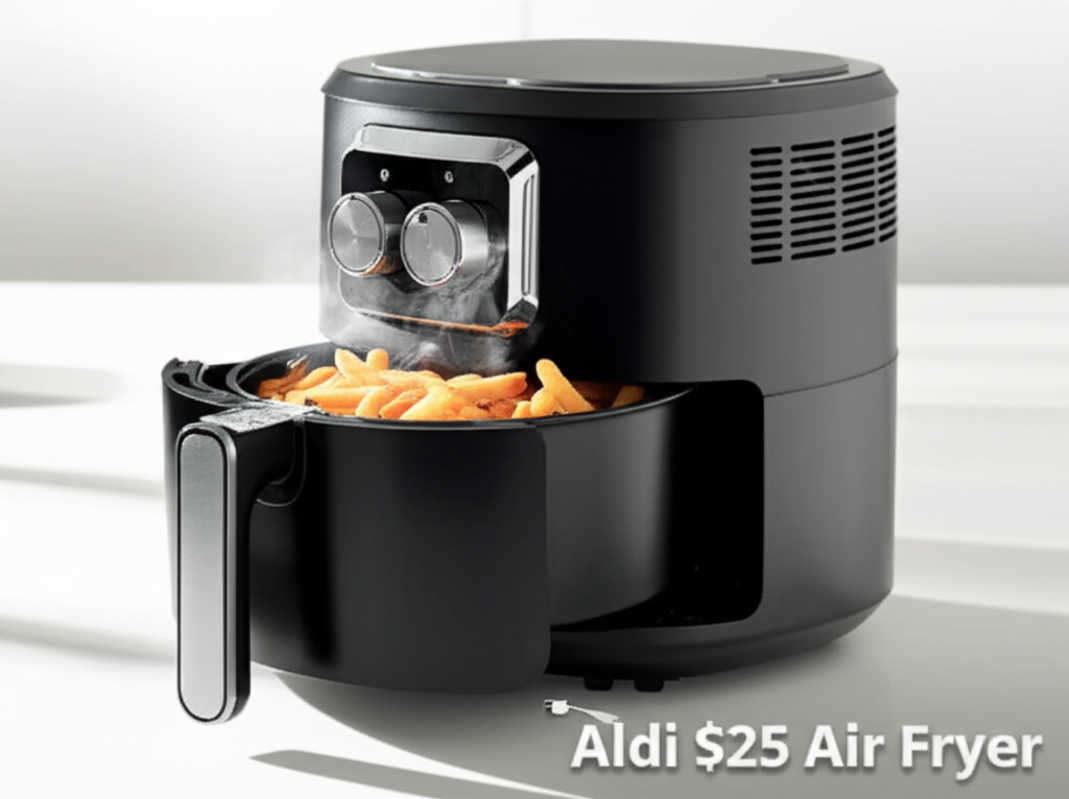 Aldi’s $25 Air Fryer Looks and Cooks Like a High-End Model