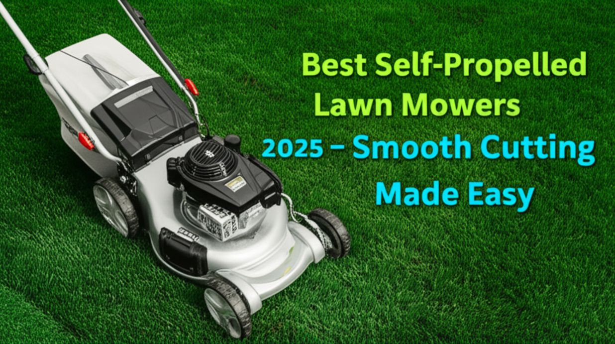 Best Self-Propelled Lawn Mowers in 2025: Smooth Cutting Made Easy