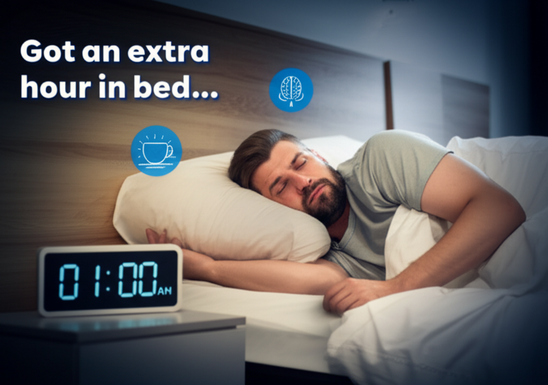 Got an extra hour in bed and still tired? Experts explain 3 reasons why