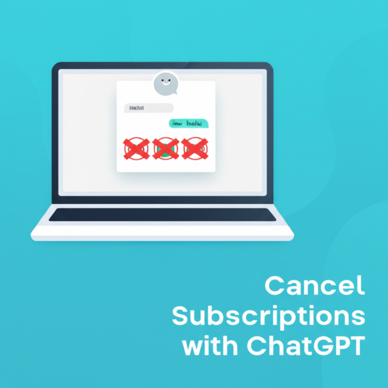 I used ChatGPT to cancel my streaming subscriptions — here’s how to try it, too I used ChatGPT to cancel my streaming subscriptions — here’s how to try it, too
