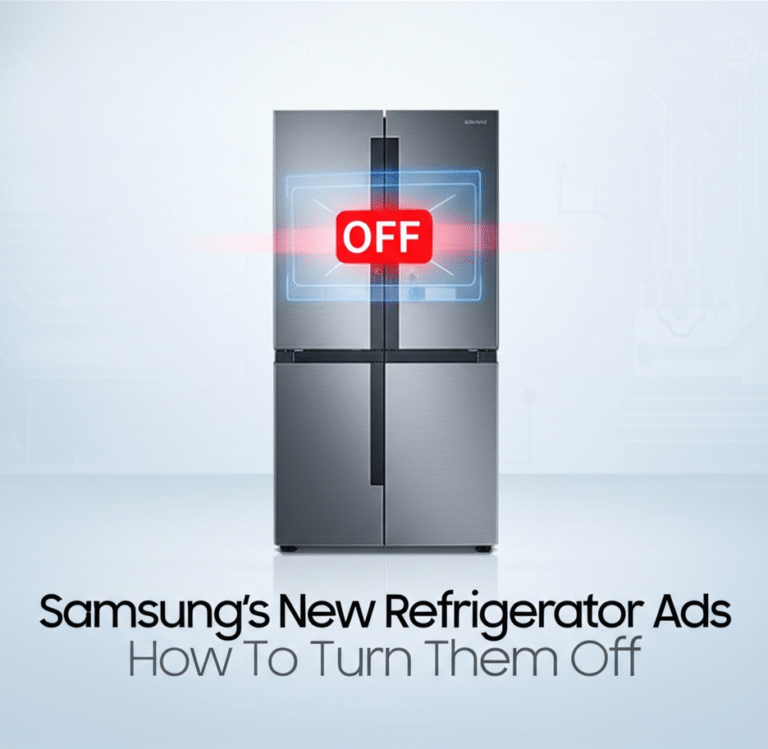 What Samsung’s New Refrigerator Ads Will Look Like (And How To Turn Them Off) What Samsung’s New Refrigerator Ads Will Look Like (And How To Turn Them Off)