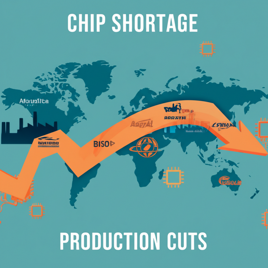 Global Carmakers Prepare for Production Cuts on Chip Shortage