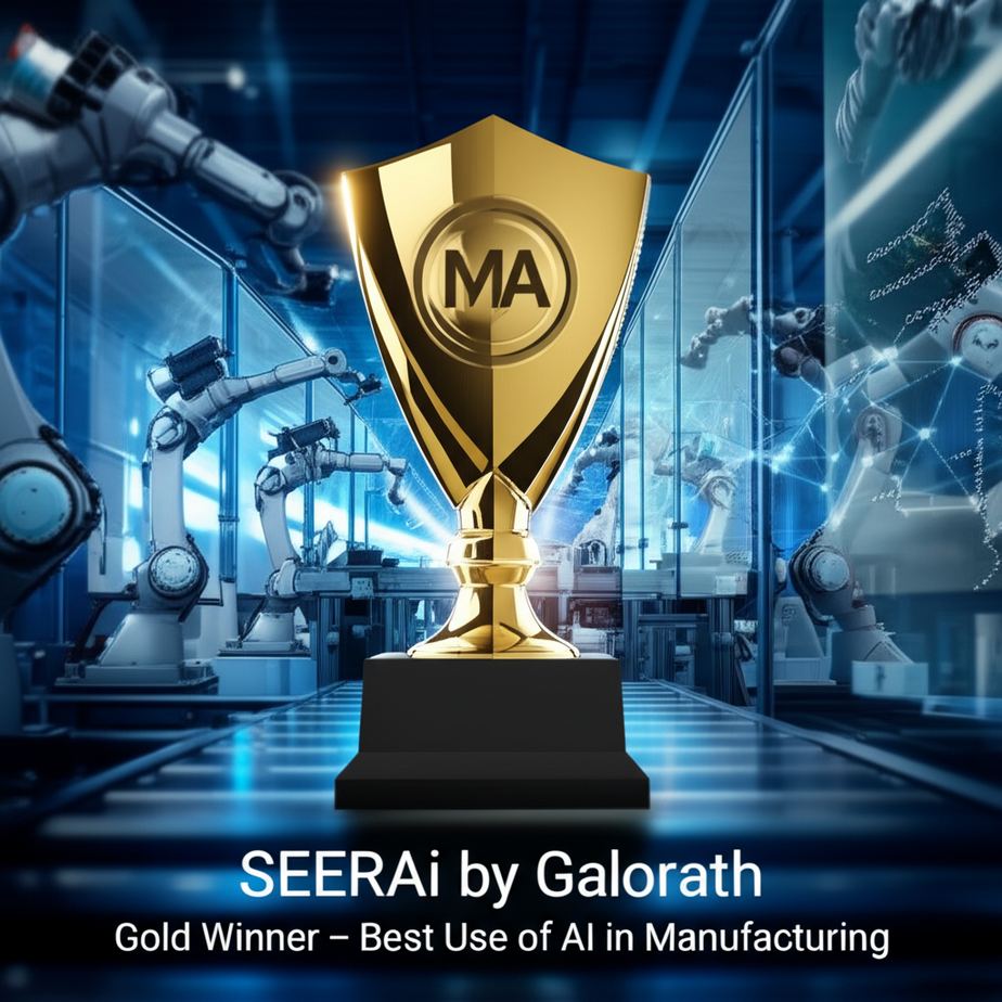 SEERai by Galorath Named Gold Winner in Merit Awards for Technology as Best Use of AI in Manufacturing