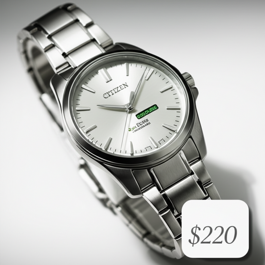Citizen is selling a ‘gorgeous’ Eco-Drive watch for just $220
