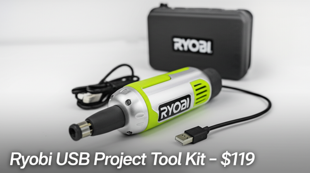 Home Depot Is Selling The Ultimate Ryobi USB Project Tool Kit For $119 – Here’s What Is Included