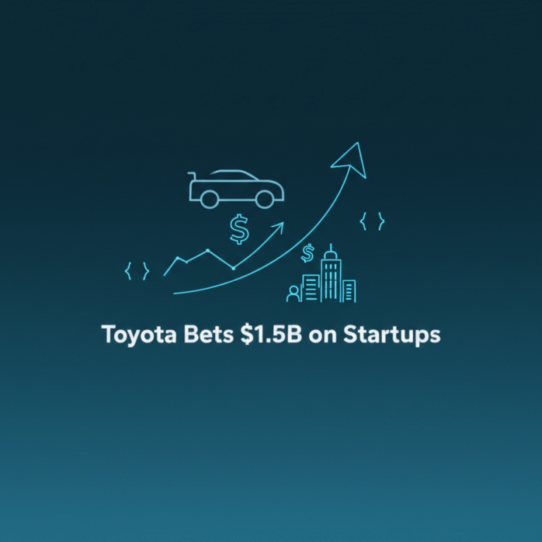 Toyota adds another $1.5B to its bet on startups at every stage