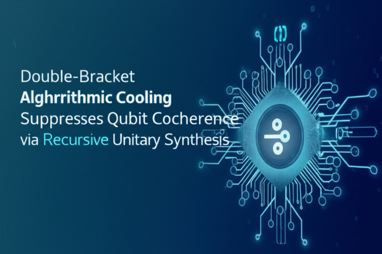 Double-bracket Algorithmic Cooling Suppresses Qubit Coherence Via Recursive Unitary Synthesis
