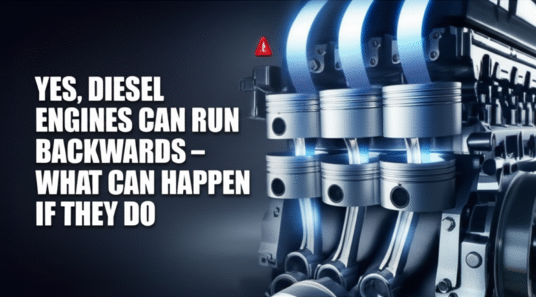 Yes, Diesel Engines Can Run Backwards – Here’s What Can Happen If They Do