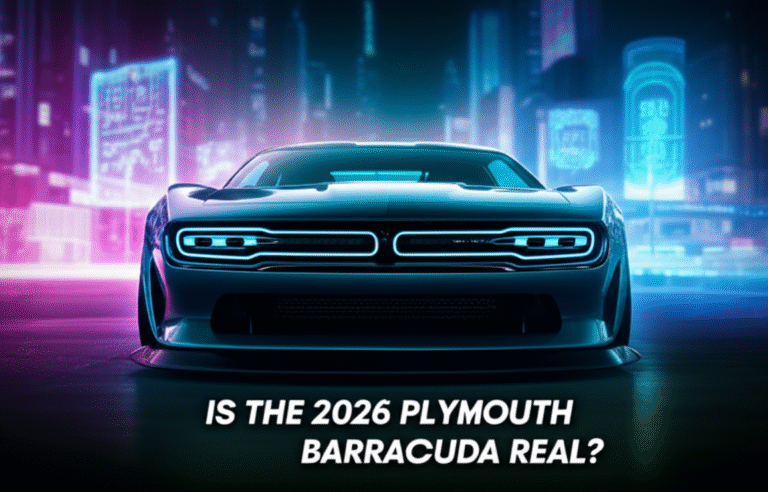 The Internet Is Buzzing About A 2026 Plymouth Barracuda, But Is It Actually Real?