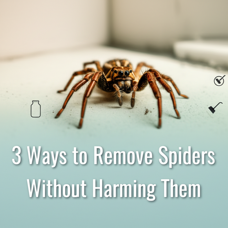 Scared of hurting spiders? 3 ways to remove spiders without harming them, according to pest experts