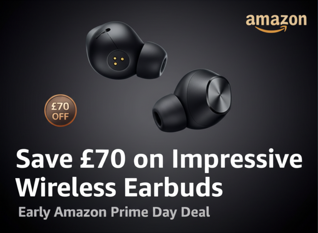 Save £70 on these “impressive” wireless earbuds with this early Amazon Prime Day deal
