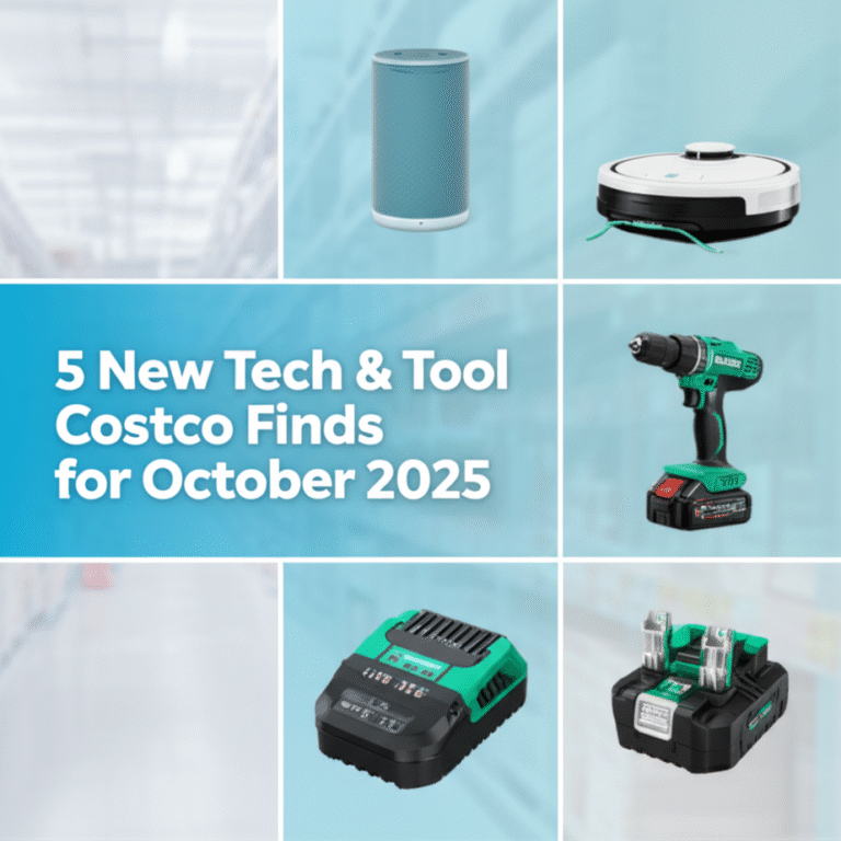 5 New Tech And Tool Costco Finds For October 2025
