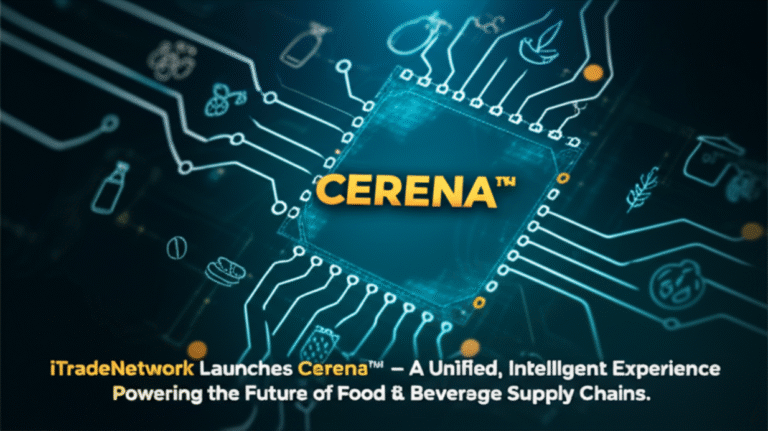 iTradeNetwork Launches CerenaTM – A Unified, Intelligent Experience Powering the Future of Food & Beverage Supply Chains iTradeNetwork Launches CerenaTM – A Unified, Intelligent Experience Powering the Future of Food & Beverage Supply Chains