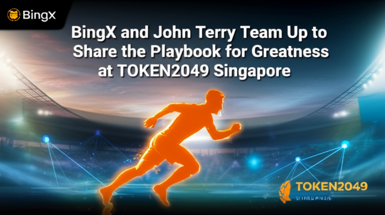 BingX and John Terry Team Up to Share the Playbook for Greatness at TOKEN2049 Singapore