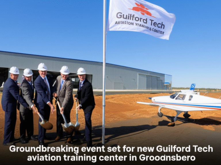 Groundbreaking event set for new Guilford Tech aviation training center in Greensboro Groundbreaking event set for new Guilford Tech aviation training center in Greensboro