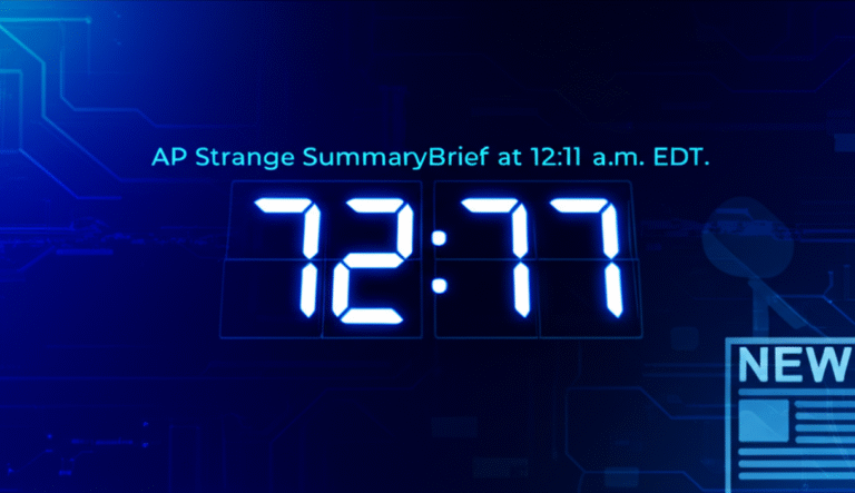 AP Strange SummaryBrief at 12:11 a.m. EDT AP Strange SummaryBrief at 12:11 a.m. EDT