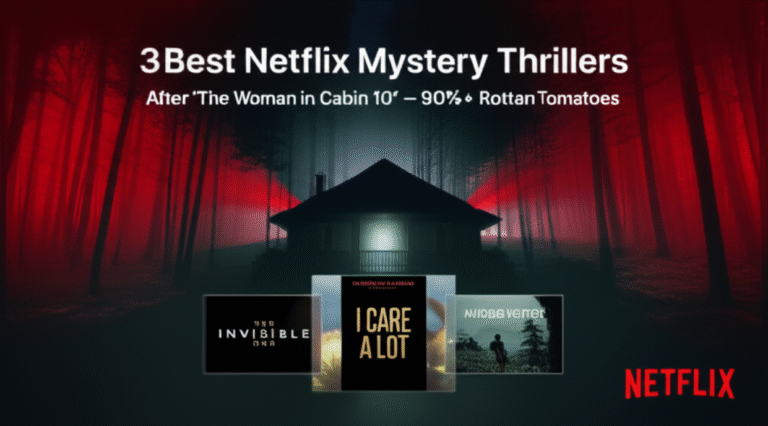 3 best Netflix mystery thrillers to watch after ‘The Woman in Cabin 10’ — all with 90% or higher on Rotten Tomatoes 3 best Netflix mystery thrillers to watch after ‘The Woman in Cabin 10’ — all with 90% or higher on Rotten Tomatoes