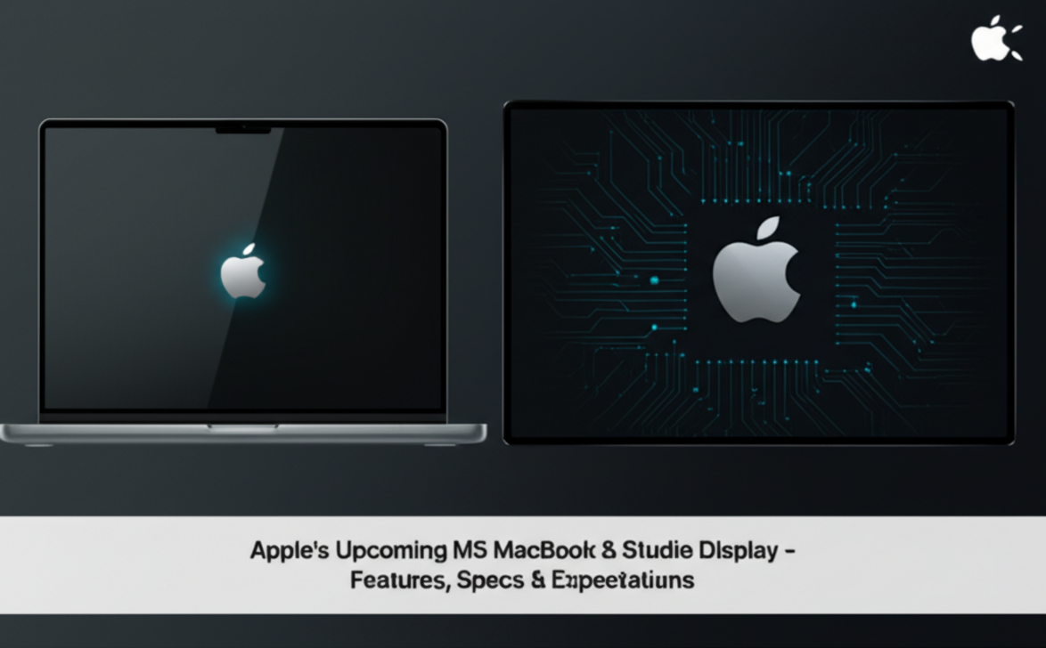 Apple’s Upcoming M5 MacBook & Studio Display – Features, Specs & Expectations