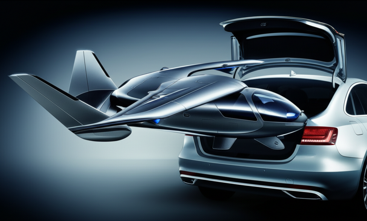 This Fully-Functional VTOL Aircraft Can Fold Up To Fit In Your Trunk