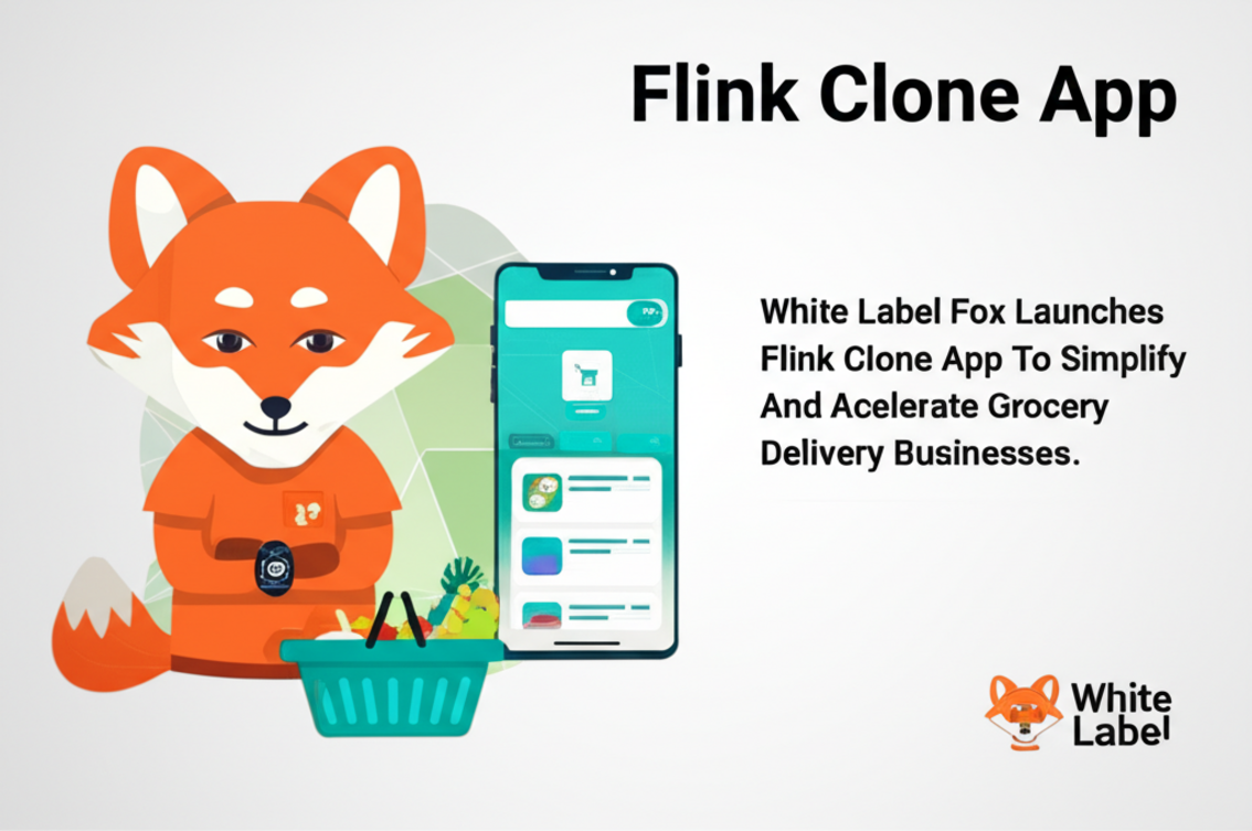 White Label Fox Launches Flink Clone App To Simplify And Accelerate Grocery Delivery Businesses