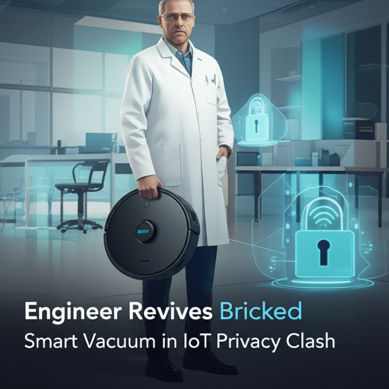 Engineer Revives Bricked Smart Vacuum in IoT Privacy Clash Engineer Revives Bricked Smart Vacuum in IoT Privacy Clash
