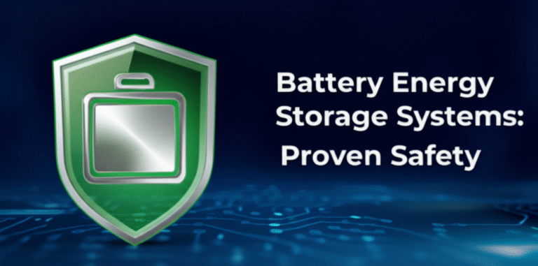 Letter: Battery energy storage systems have proven safety