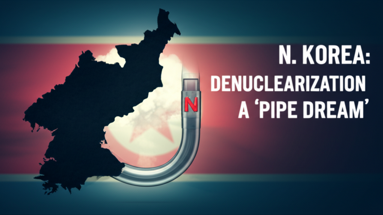 N. Korea: Denuclearization a ‘pipe dream’