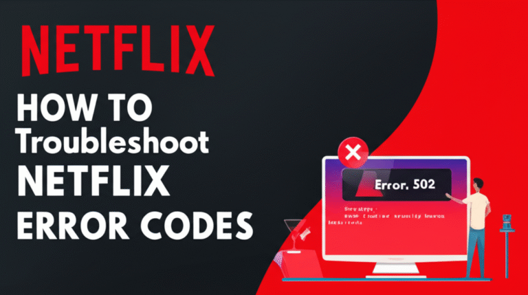How to Troubleshoot Netflix Error Codes Quickly How to Troubleshoot Netflix Error Codes Quickly
