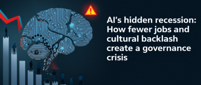 AI’s hidden recession: How fewer jobs and cultural backlash create a governance crisis AI’s hidden recession: How fewer jobs and cultural backlash create a governance crisis