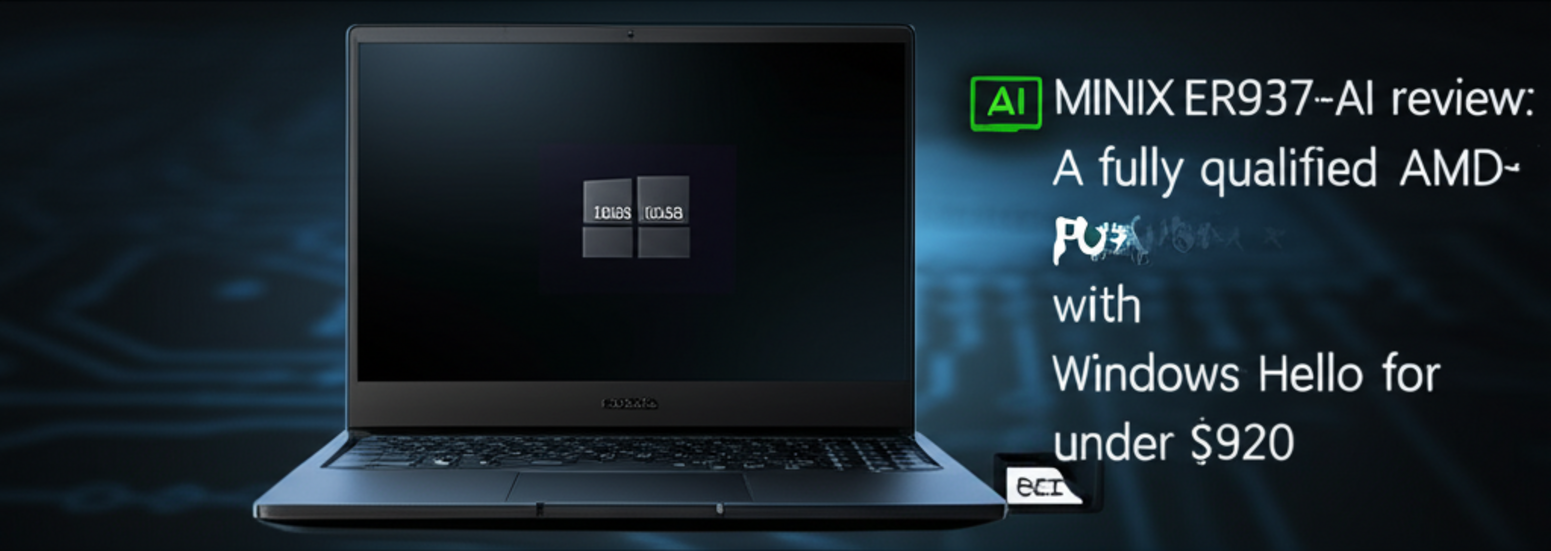 MINIX ER937-AI review: A fully qualified AMD Copilot+ PC with Windows Hello for under $920