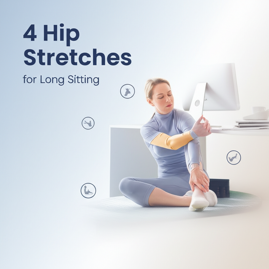 I’m a serial sitter — but these 4 simple hip stretches have gone a long way to ease tension and tightness