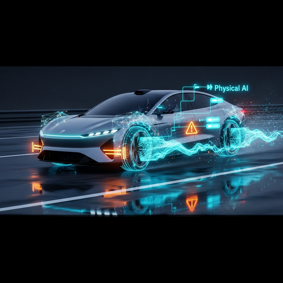 EVs get smarter: Physical AI helps autonomous cars detect loss of control in real time